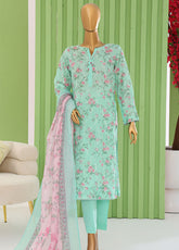 Dhagakari By HZ Textiles Ninokara Embroidered Cotton 3 Piece Unstitched Suit HZ25DV2 D-DNE-104